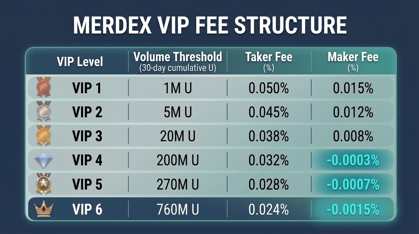 MER VIP Fee Structure English